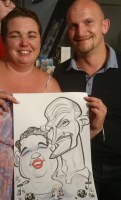 A CARICATURE ASTIST CHESHIRE UK..